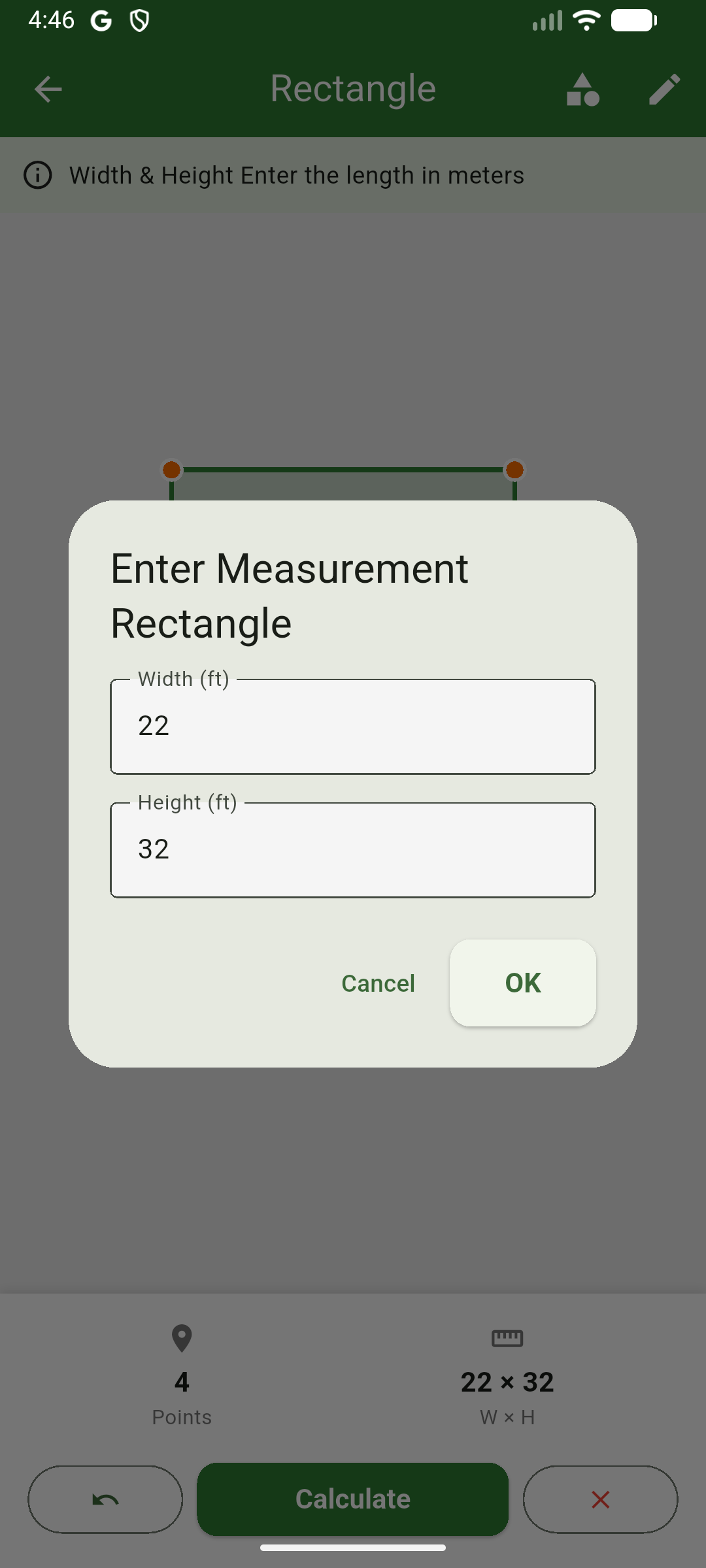Edit Measurements